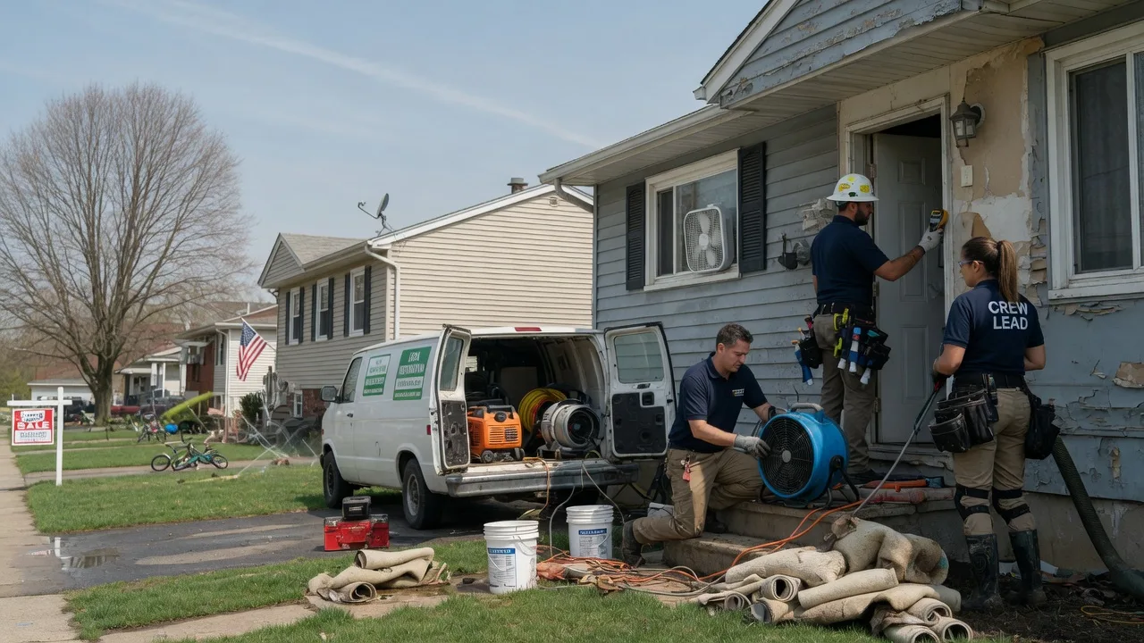 Flood Cleanup in West New York, NJ near me